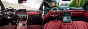 Red interior