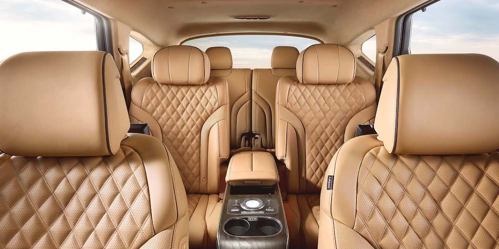 gv80 bACK INTERIOR